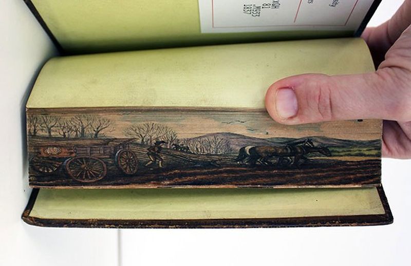 fore-edge paintings