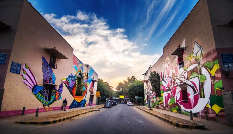St+Art India foundation gives Delhi streets a ravishing makeover