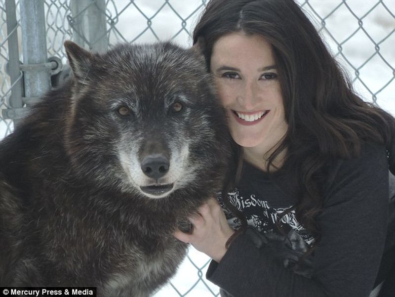 This rape survivor credits a wolf pack for saving her life