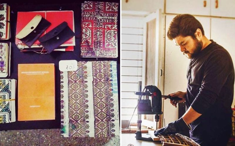 Bengaluru man upcycles trash, old posters into ancient art pieces
