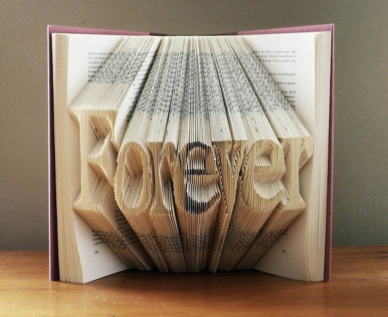 Folded Book Sculptures-4