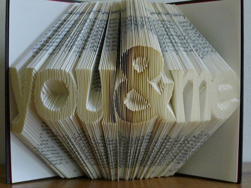 Folded Book Sculptures-5