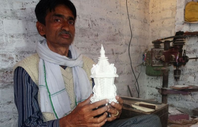 70-year-old man trying to keep ancient art of bone carving alive
