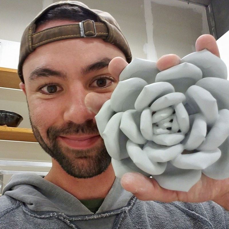 Handmade Ceramic Succulents by Owen Mann-2
