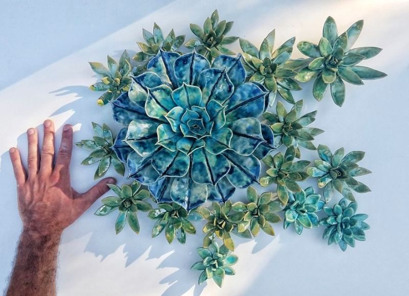 Handmade Ceramic Succulents by Owen Mann-5