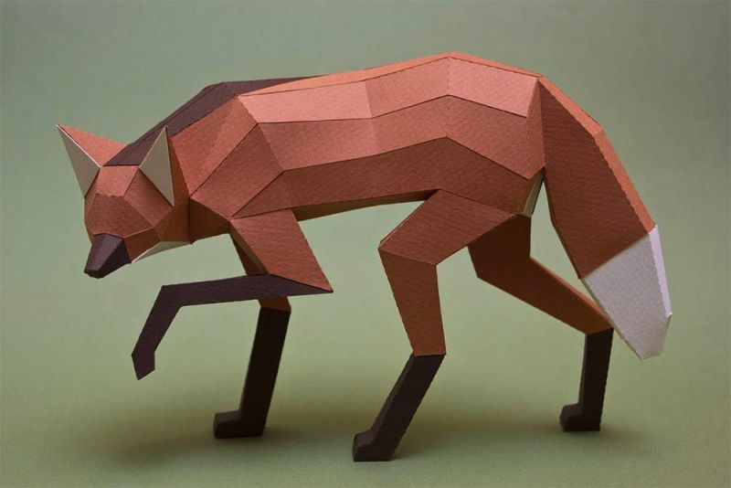 Paper-made animals-3