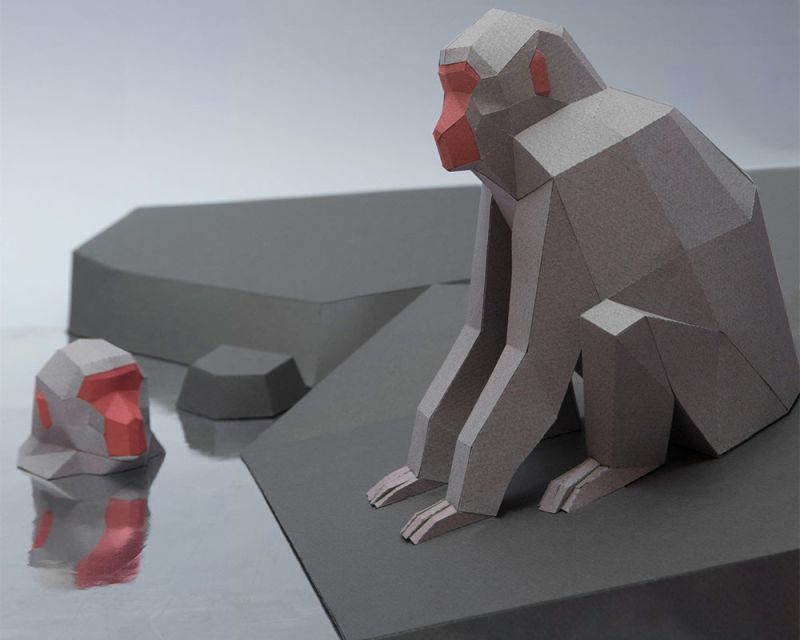 Paper-made animals-8