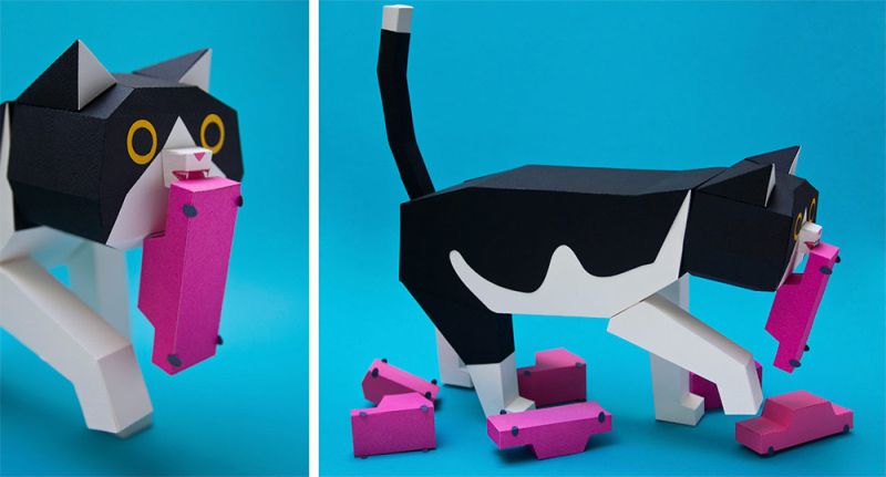 Paper-made animals-9