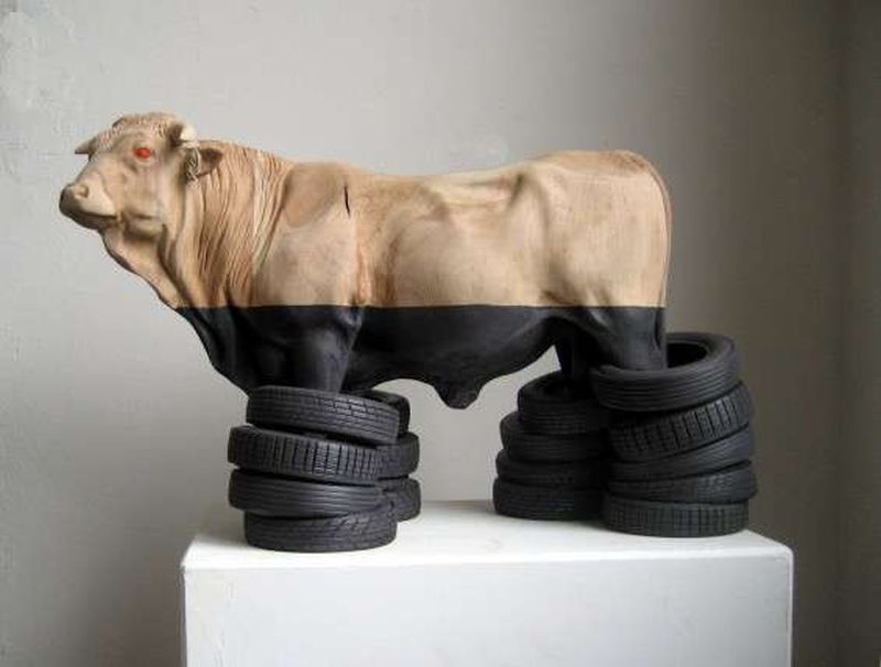 Willy Verginer wooden sculptures-9