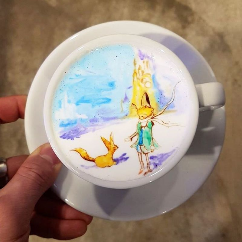 Latte Art by Korean Barista C.Through-13