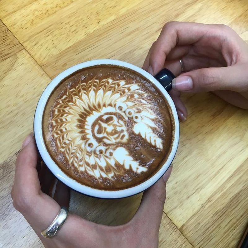 Latte Art by Korean Barista C.Through-14