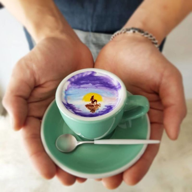 Latte Art by Korean Barista C.Through-15