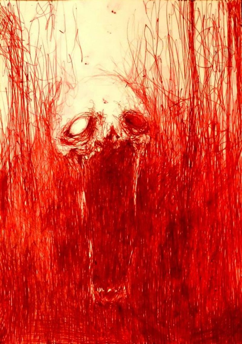 Blood Paintings by Maxime Taccardi-11