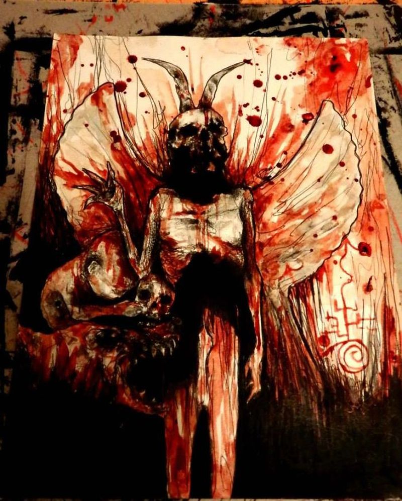Blood Paintings by Maxime Taccardi-2