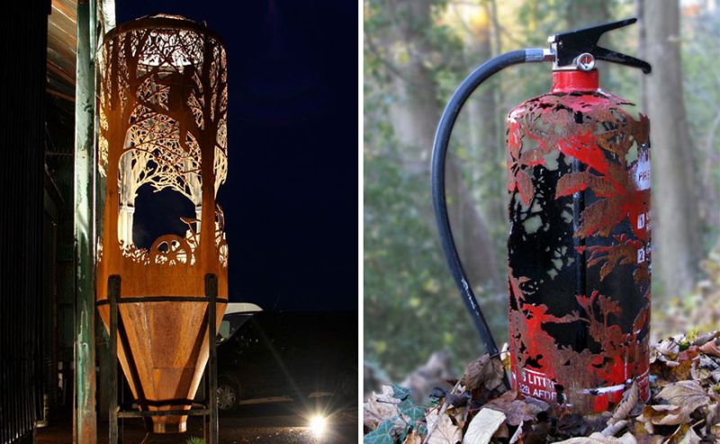 Dan Rawlings turns scrap metal into tree and plant sculptures-10