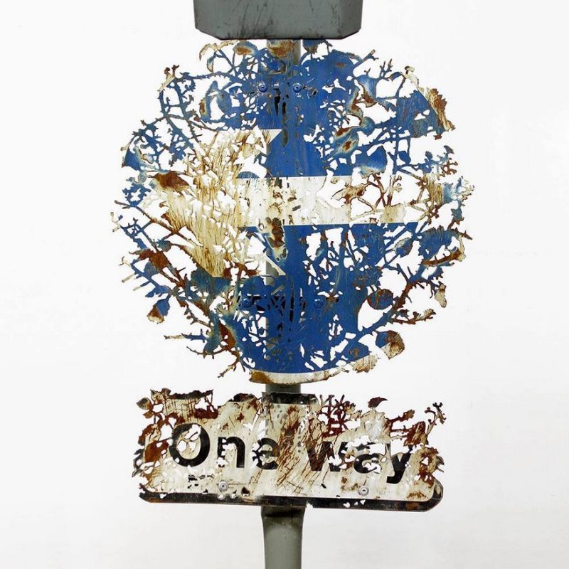 Dan Rawlings turns scrap metal into tree and plant sculptures-4