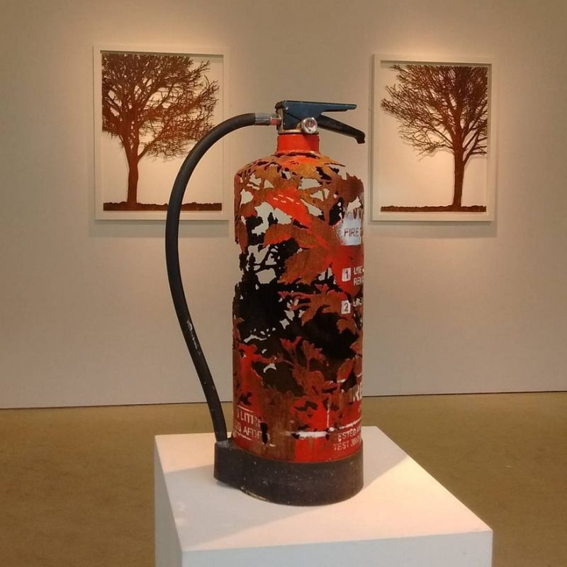 Dan Rawlings turns scrap metal into tree and plant sculptures-9
