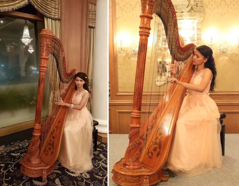 Meagan Pandian – Her journey of being India’s first Harp player