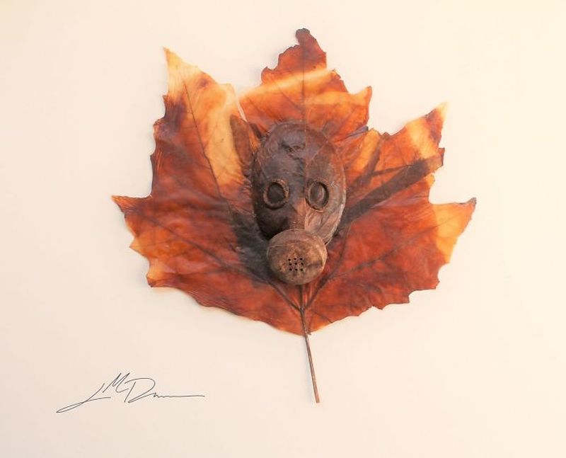Leaf Art by Lorenzo M. Durán