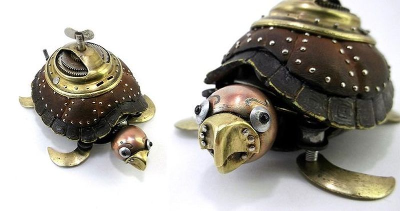 Steampunk Animals by Igor Verniy