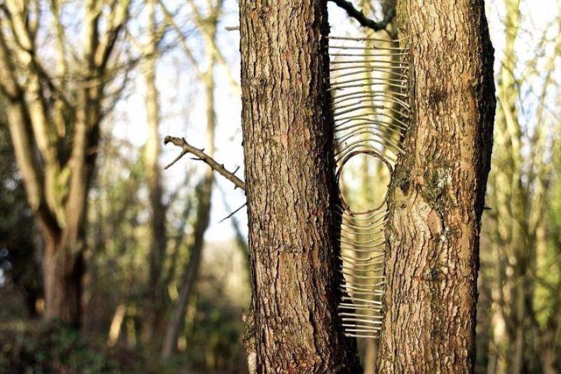 james-brunt-land art using natural materials