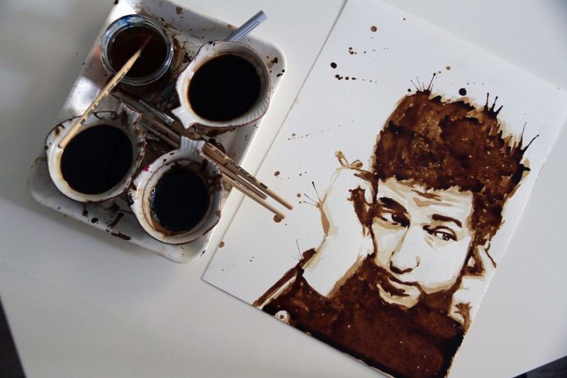 Coffee Paintings by Crade.One