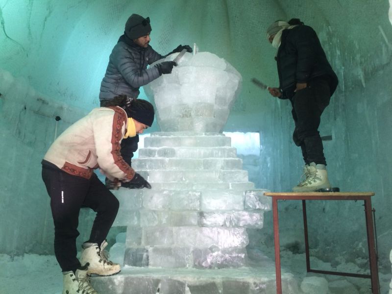 Ice Stupa Ladakh