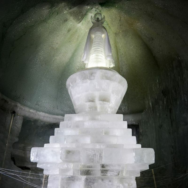Ice Stupa Ladakh