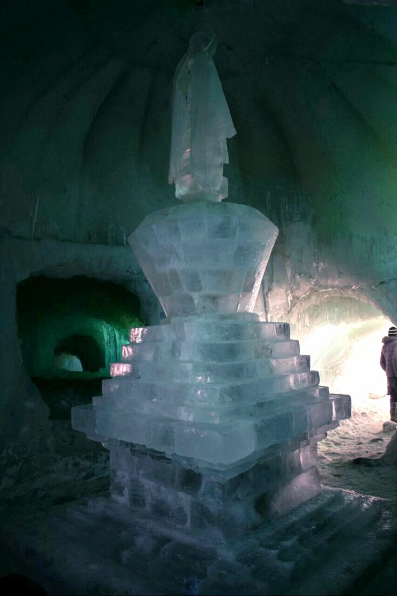 Ice Stupa Ladakh