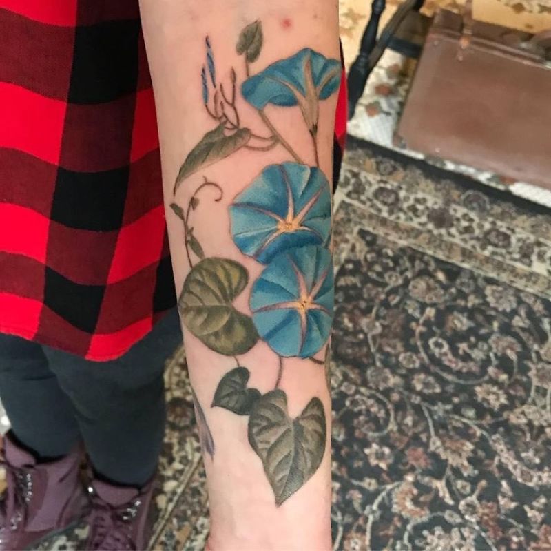 Botanical Tattoos by Tara J. Morgan