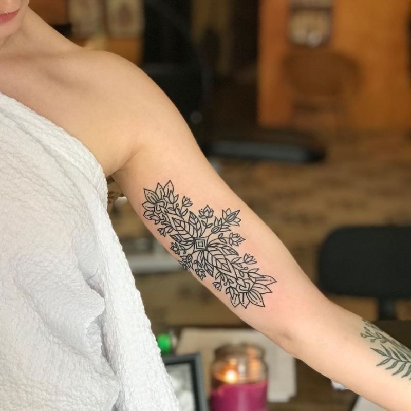 Botanical Tattoos by Tara J. Morgan