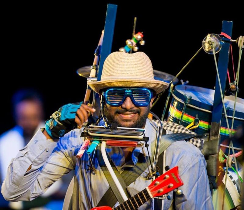 Meet Gladson Peter, India’s first one-man band