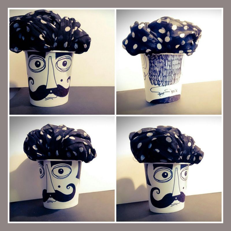 paper cup art