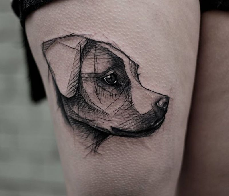 dog tattoo-7