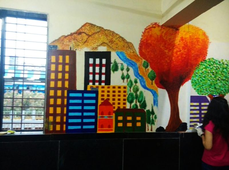 mumbai railway station art-8