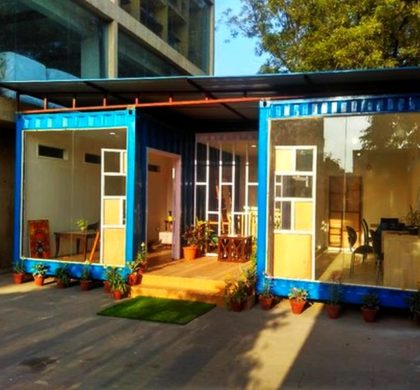 Aadhan – Delhi startup turns old shipping containers into eco-buildings