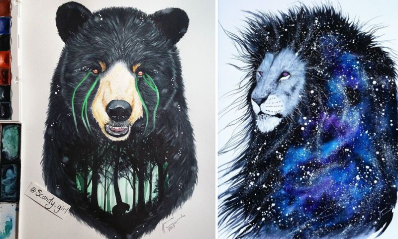 Wildlife Paintings by Jonna Lamminaho-13