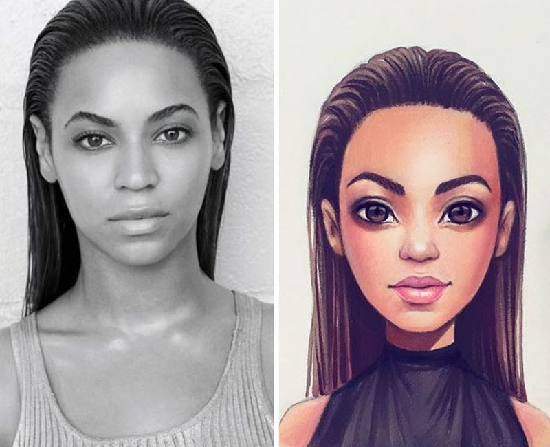 Beyonce cartoon