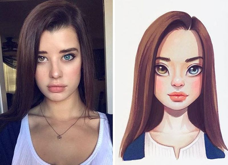 Sarah McDaniel cartoon