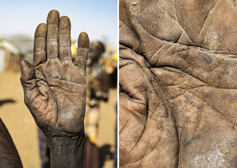 elderly tribal woman