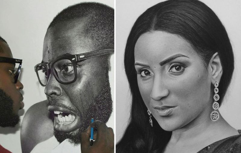 Unbelievably realistic pencil portraits that look like photographs