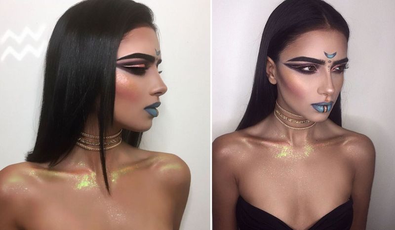 Zodiac-inspired makeup by Setareh Hosseini-4