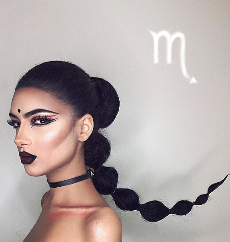 Zodiac-inspired makeup by Setareh Hosseini-7