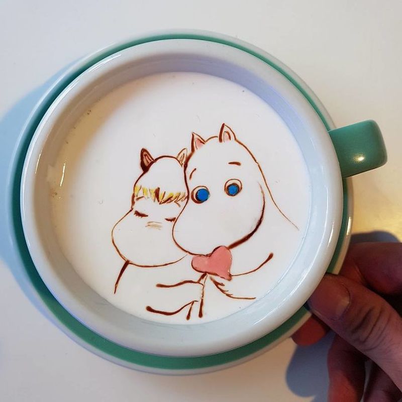 Latte Art by Korean Barista C.Through-4