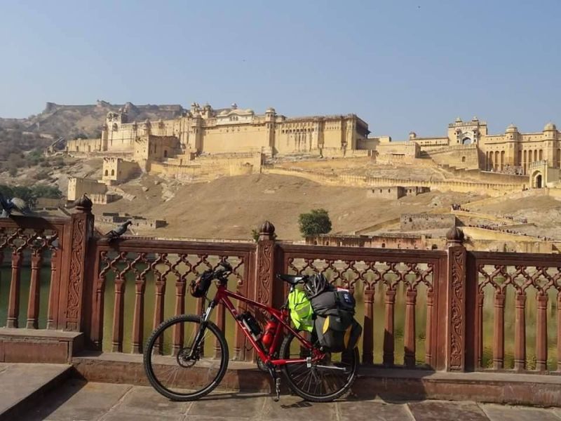 Uday Shankar cycled from Mandi to Madurai-8