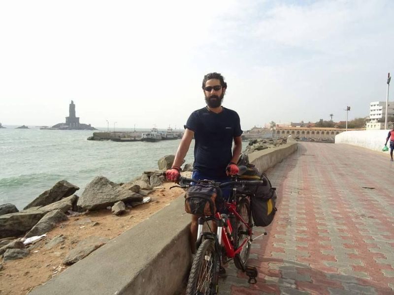 Pedalling his passion, this man cycled from ‘Mandi to Madurai’