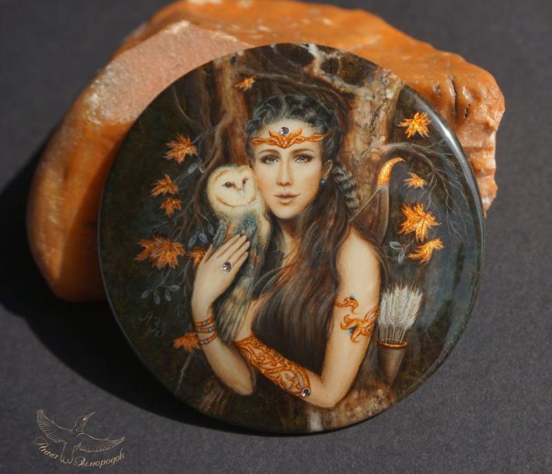 Miniature Lacquer Painting