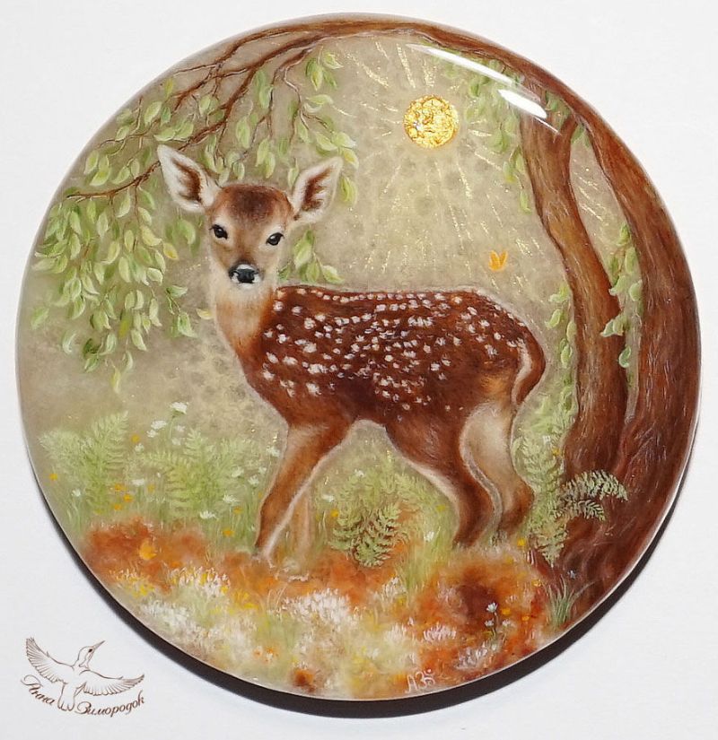 Miniature Lacquer Painting