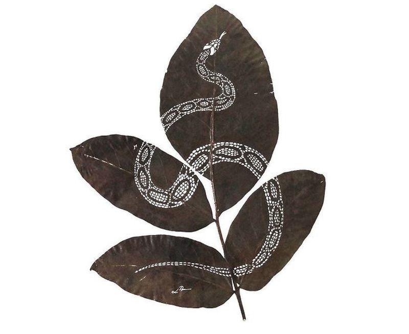 Leaf Art by Lorenzo M. Durán