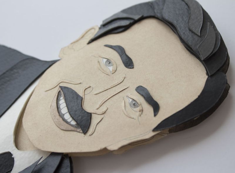 Paper Cut Walt Disney by NVillustraion